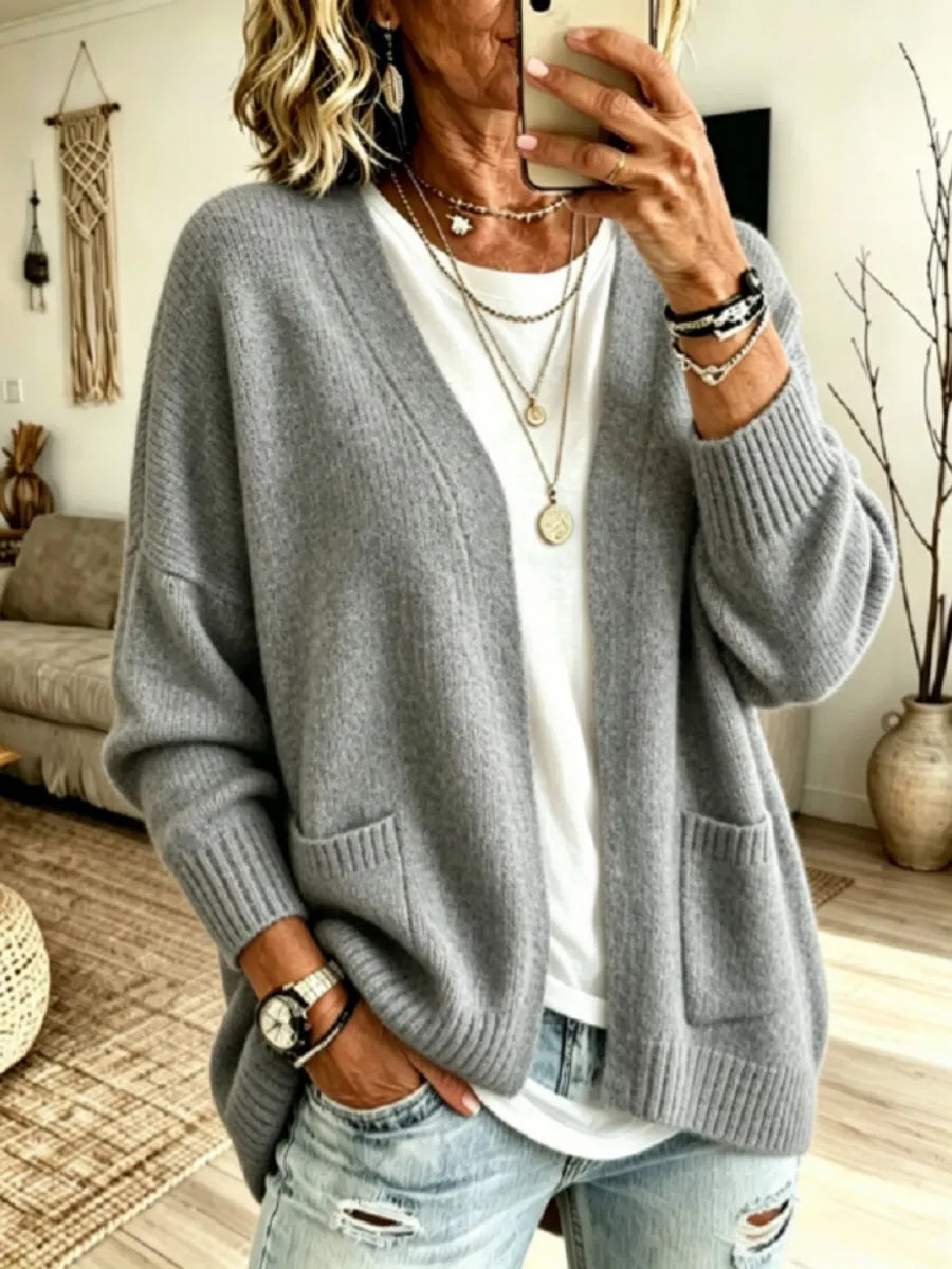Women'S Casual Comfortable Knit Cardigan