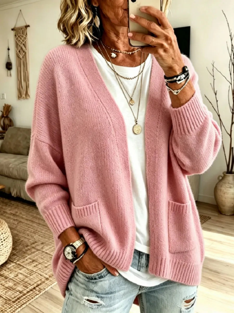 Women'S Casual Comfortable Knit Cardigan