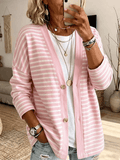 Women's Casual Printed Cardigan