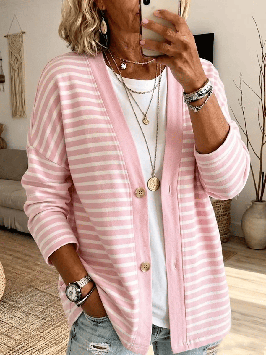 Women's Casual Printed Cardigan