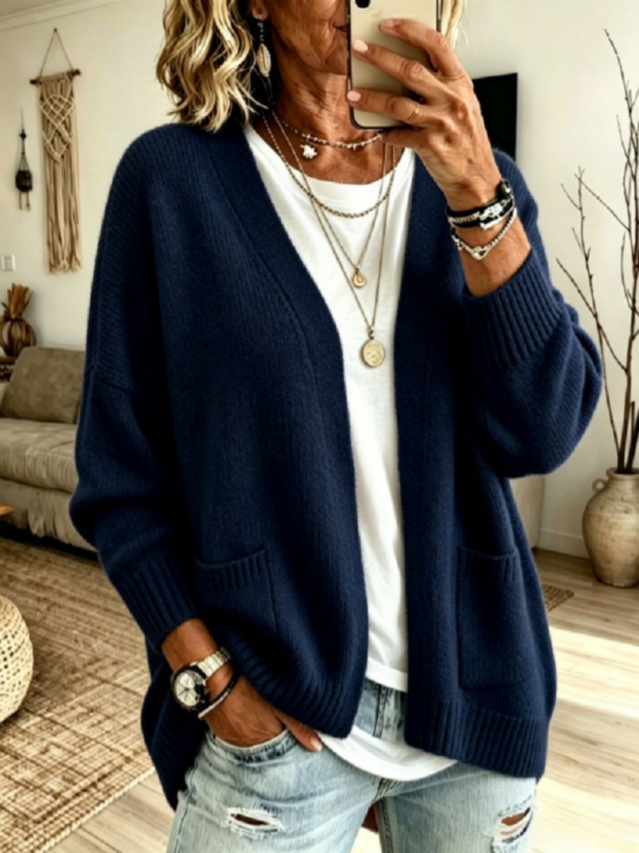 Women'S Casual Comfortable Knit Cardigan