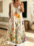 Women's Floral Print Tank Dress